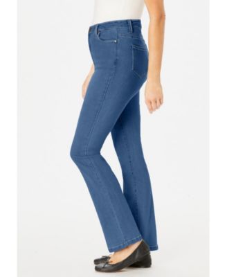 Women's Within Tall Bootcut Stretch Comfort Denim Five-Pocket Jeans
