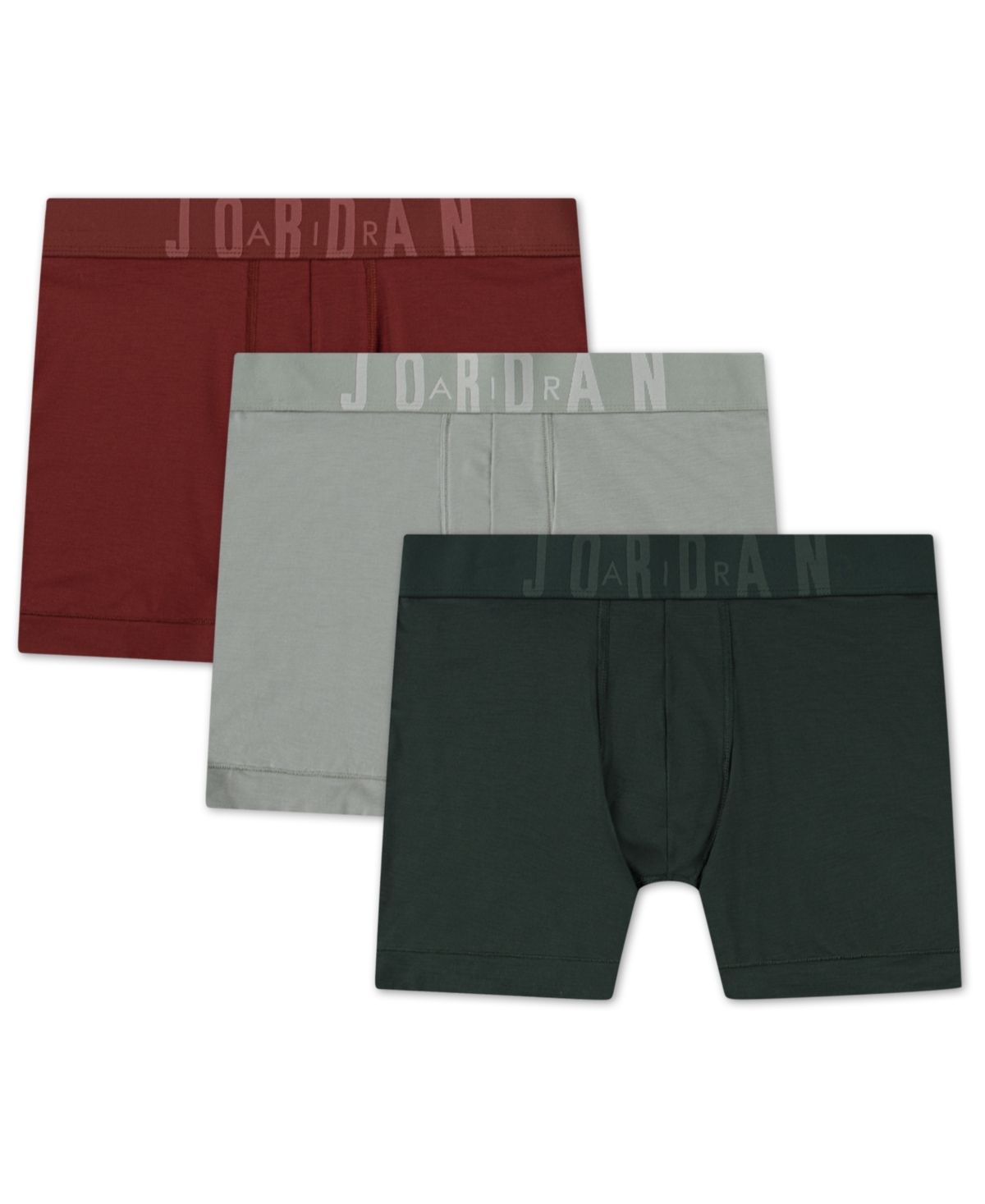 Jordan Men's 3-pack Stretch Modal Flight Boxer Briefs In Multi