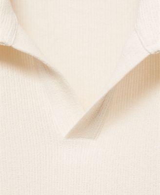 Men's Regular-Fit Textured Polo Shirt