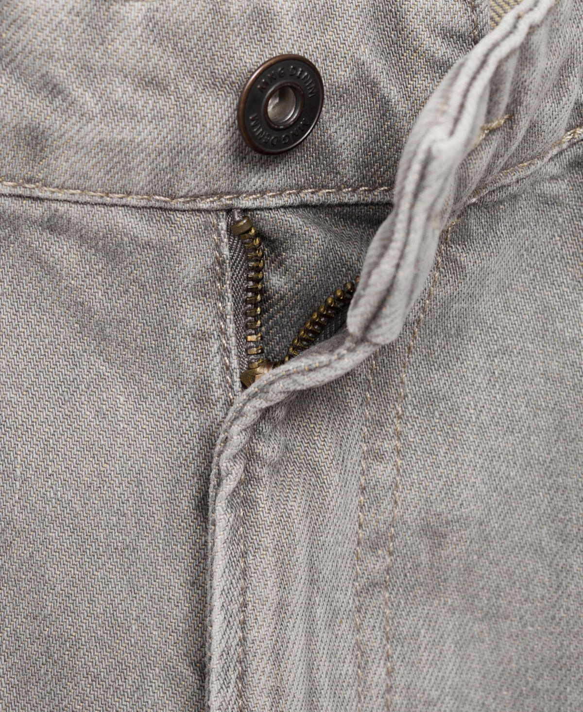 Mango Moby Straight Fit Cotton Jeans In Gray