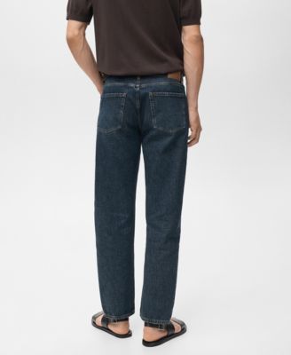 Men's Moby Straight-Fit Dark-Wash Jeans