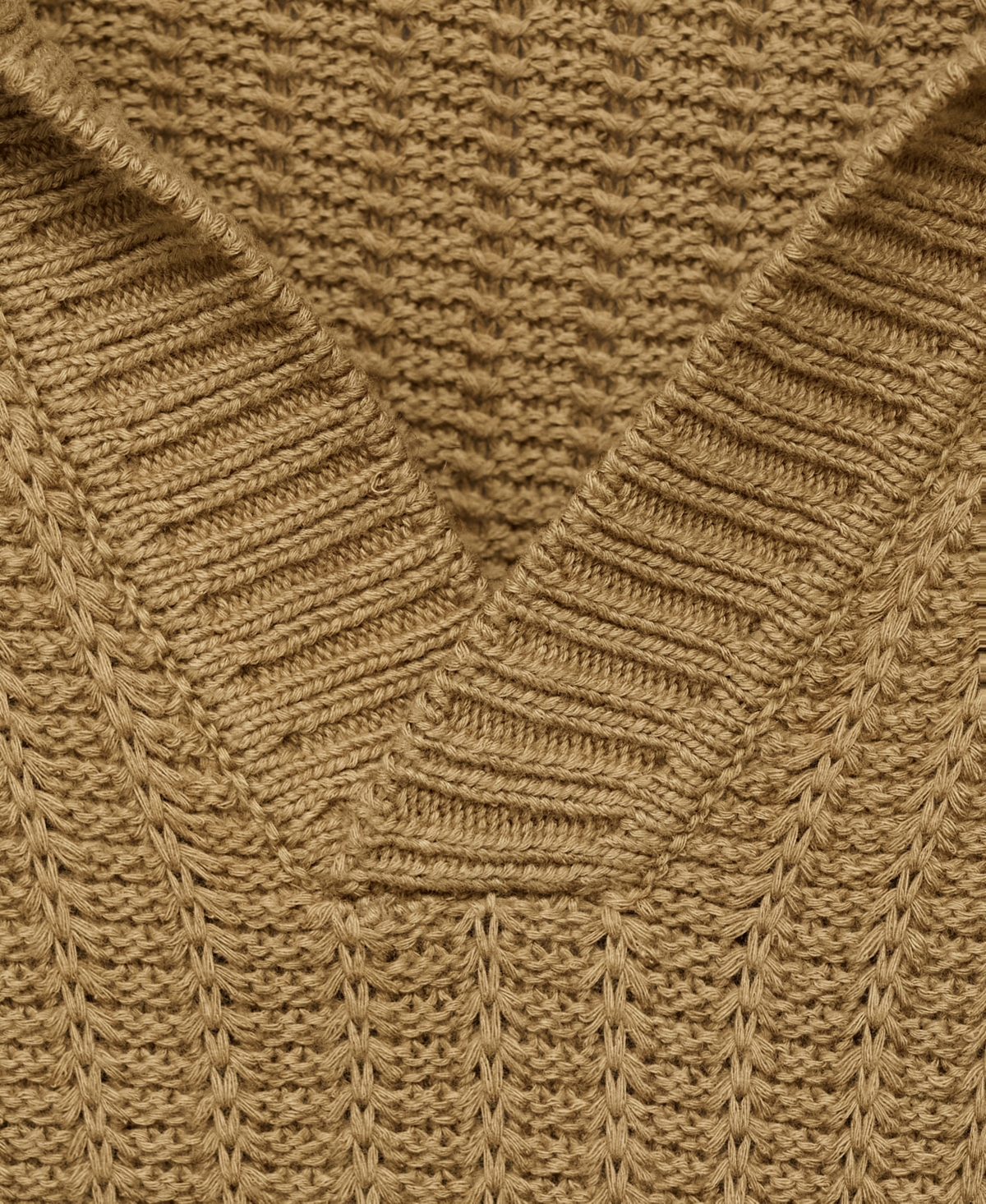 Mango Structured Cotton Polo Sweater In Nude