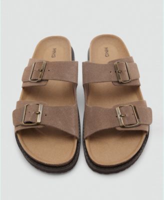 Men's Buckles Leather Sandals
