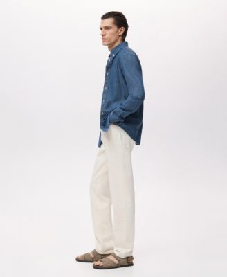 Men's Regular Fit Denim Shirt