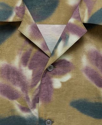 Men's Printed Short-Sleeved Shirt