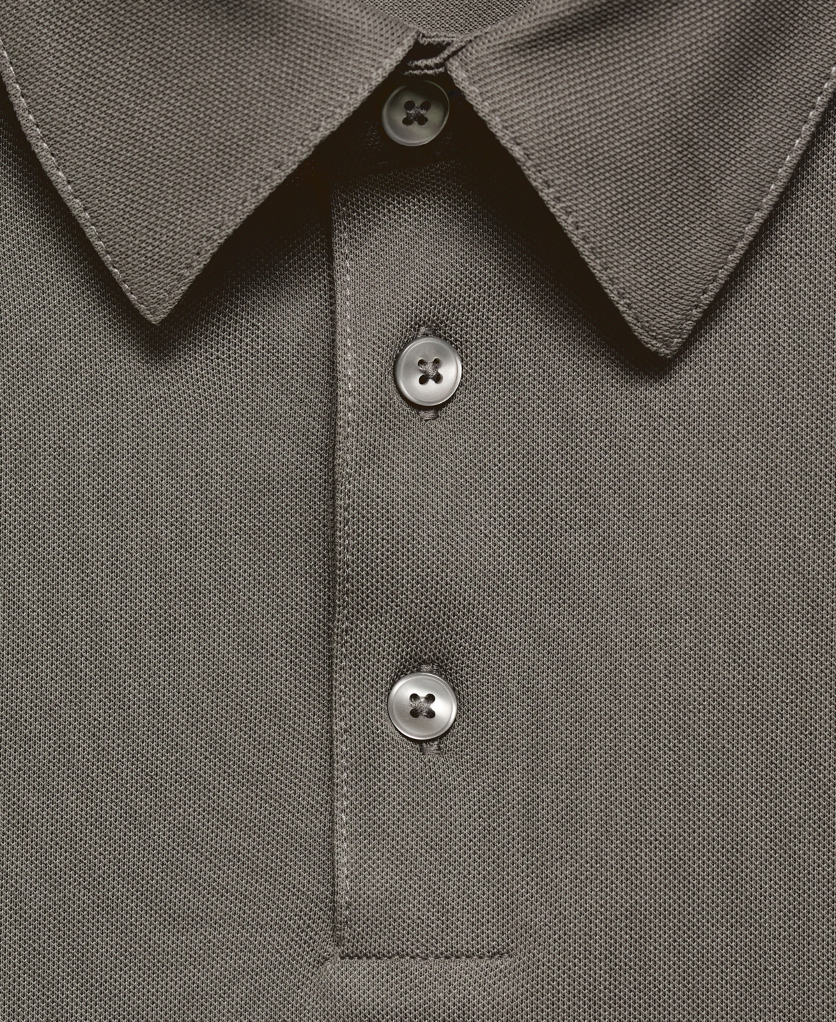 Mango Men's Cotton Pique Polo Shirt In Brown