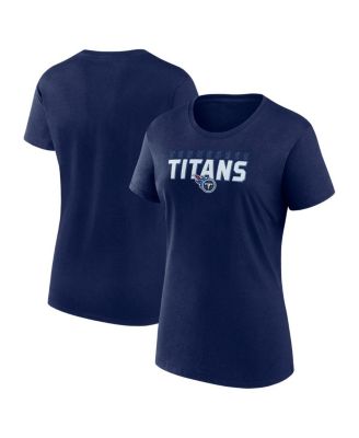 Logo Athletic - Women's Navy Tennessee Titans Lean T-Shirt