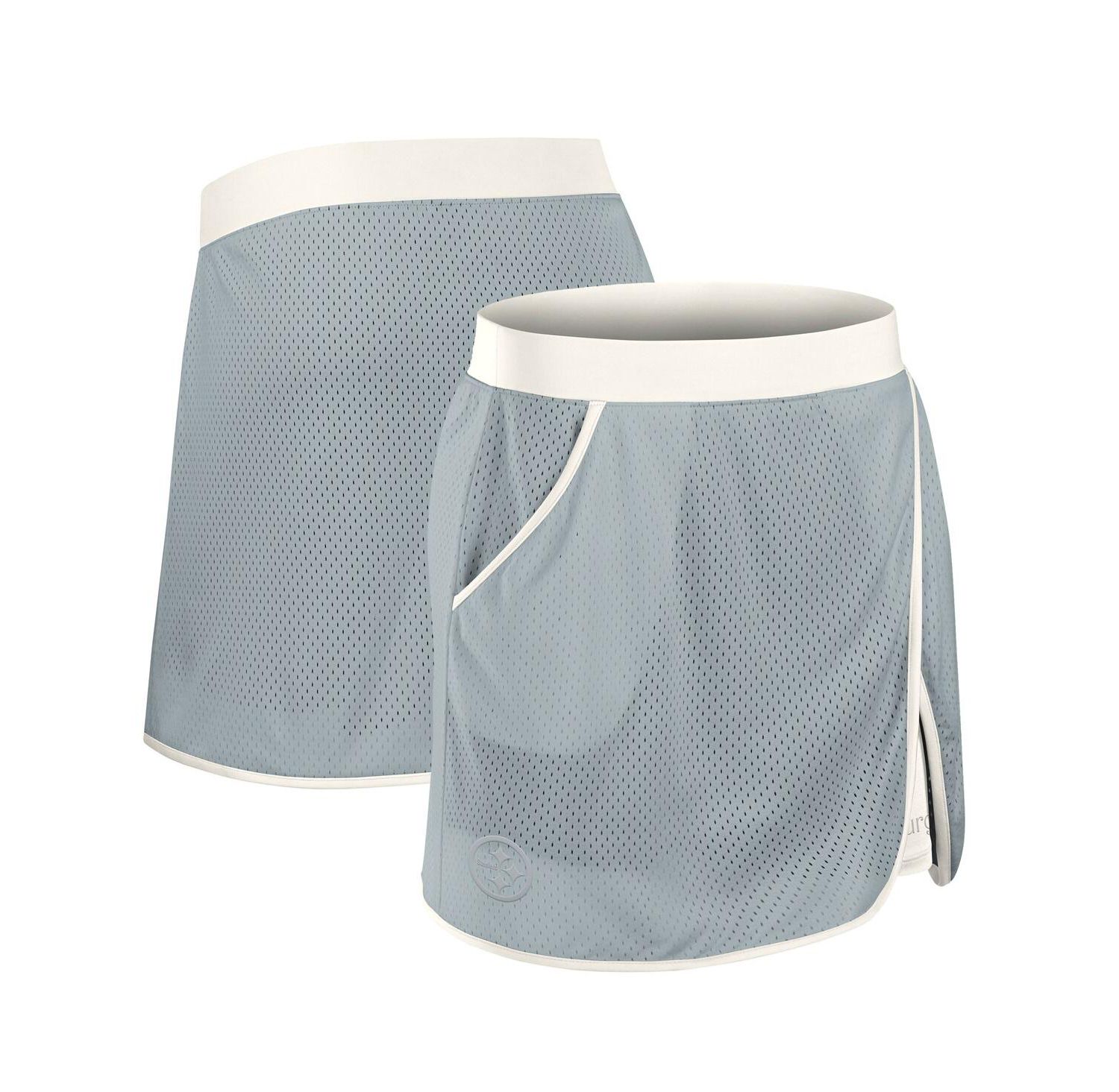 Women's Gray Pittsburgh Steelers Studio Wellness Skort