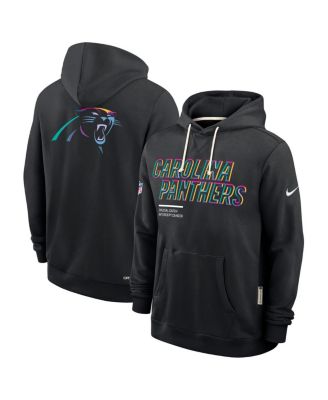 Nike - Men's Black Carolina Panthers 2025 NFL Crucial Catch Sideline Standard Issue Dri-FIT Hoodie