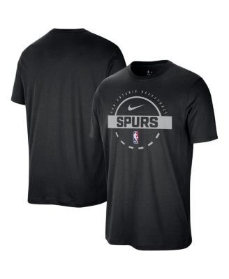Nike - Men's Black San Antonio Spurs Authentic Practice T-Shirt