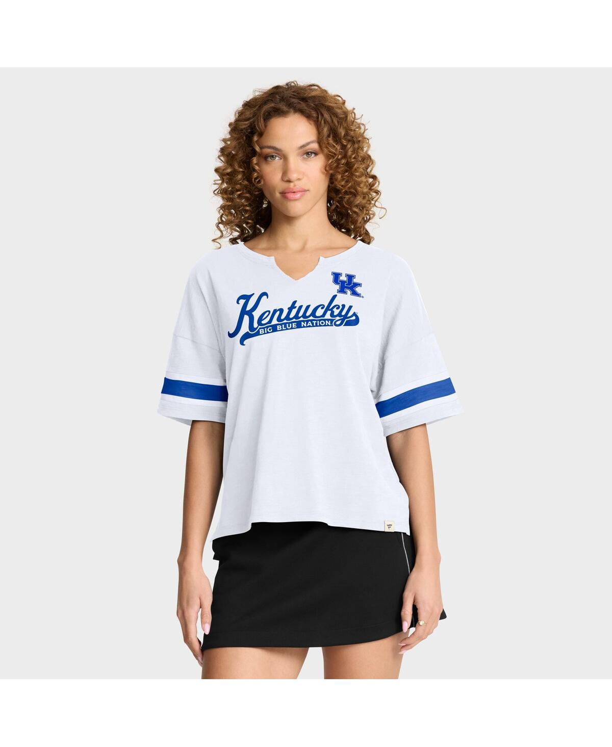 Fanatics Women's White Kentucky Wildcats Hometown Premium Script T-shirt In White