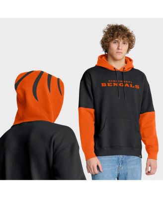 Fanatics - Men's Black Cincinnati Bengals Helmet Pullover Hoodie