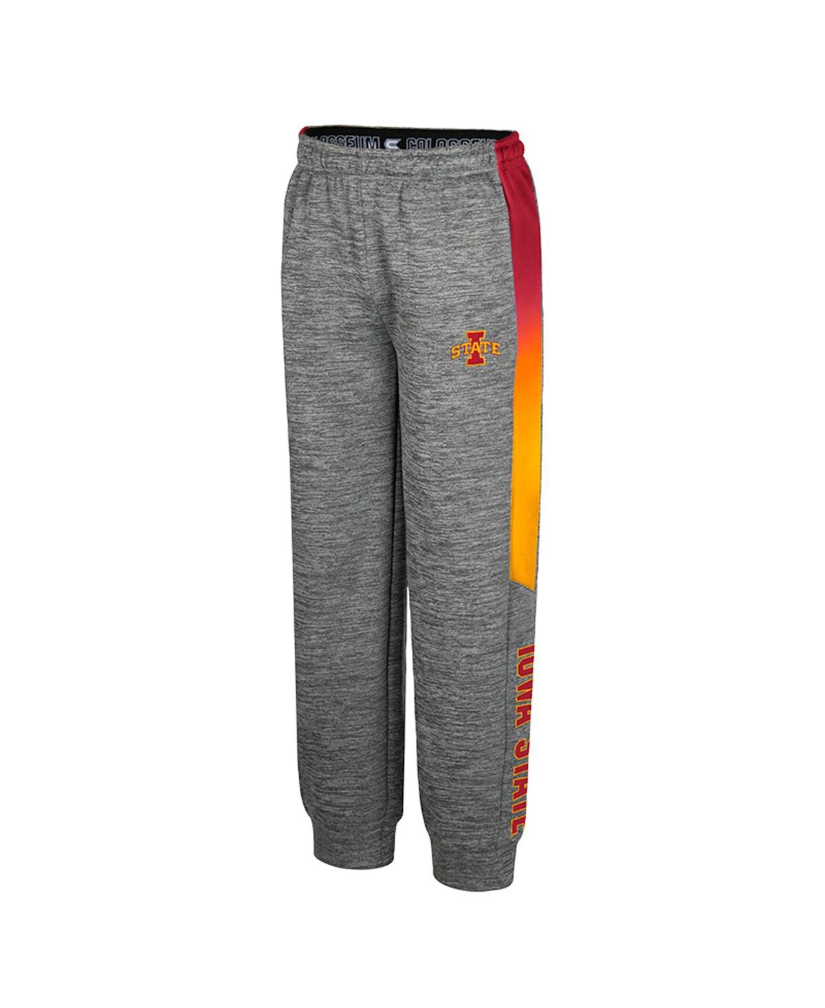 Colosseum Big Boys And Girls Gray Iowa State Cyclones The Gang Pants In Gray