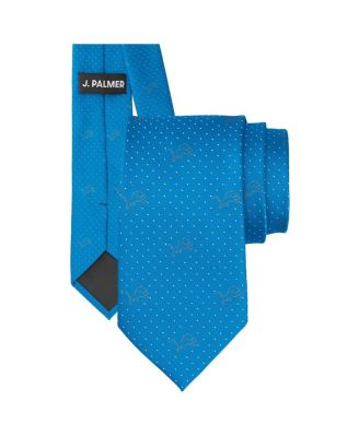 J. Palmer - Men's Detroit Lions Game Day Polka Dot Tie