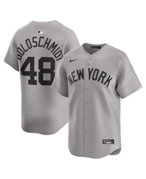 Мужской топ Nike Paul Goldschmidt Gray New York Yankees Road Limited Player Jersey