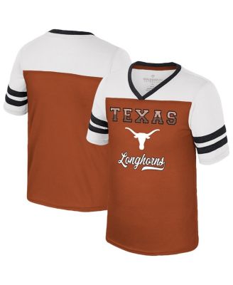 Colosseum - Big Girls Texas Orange Texas Longhorns Princess Bubblegum Bling T-Shirt