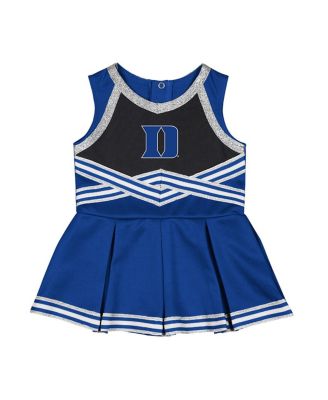Girls Baby Boys and Girls Royal Duke Blue Devils Lollipop Park Cheer Dress