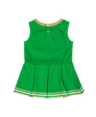 Girls Baby Boys and Girls Green Oregon Ducks Lollipop Park Cheer Dress