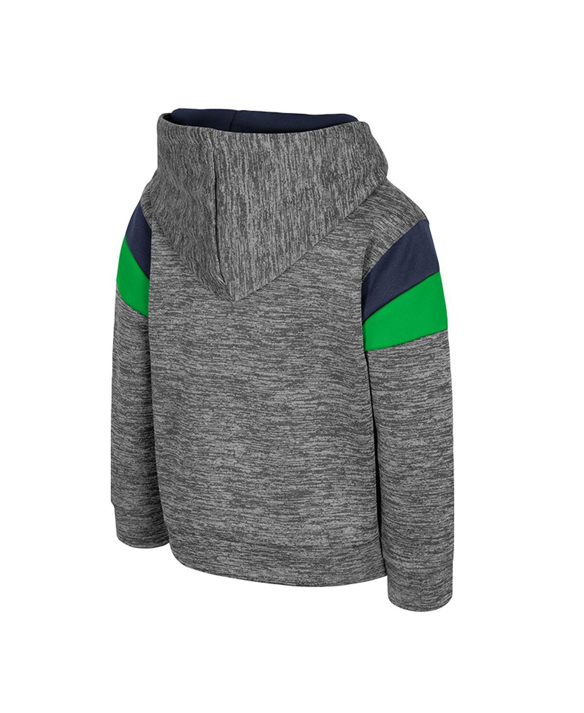 Colosseum Toddler Gray Notre Dame Fighting Irish Wizard City Hoodie In Gray