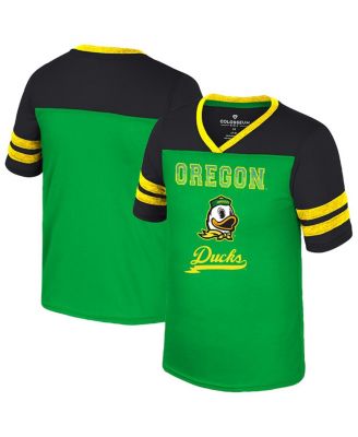 Colosseum - Big Girls Green Oregon Ducks Princess Bubblegum Bling T-Shirt
