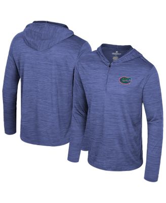Colosseum - Men's Royal Florida Gators Always Sunny Lightweight Quarter-Zip Hoodie