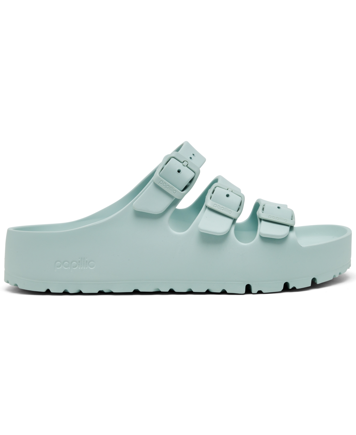 Birkenstock X Papillio Florida Rubber Slides In Green