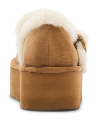 Women's Elena Cozy Platform Mary Jane Flat Shoes