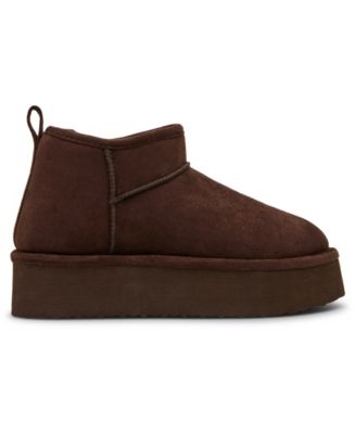 Women's Brave Cozy Mini Platform Booties