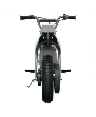 MX400 Dirt Rocket 24V Electric Toy Motocross Dirt Bike, White (2 Pack