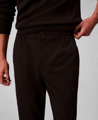 Men's Regular Fit Elastic Jogger Pants