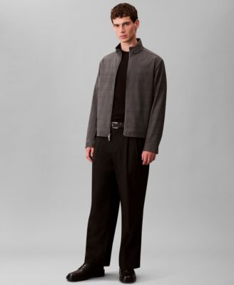 Men's Yarn-Dyed Zip Jacket