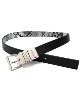 Women's Reversible Snake Pattern Belt