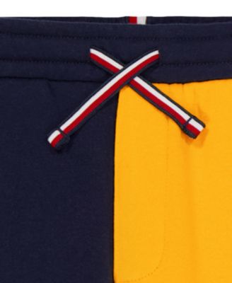Boys' 2T-7 Color Blocked Drawcord Joggers