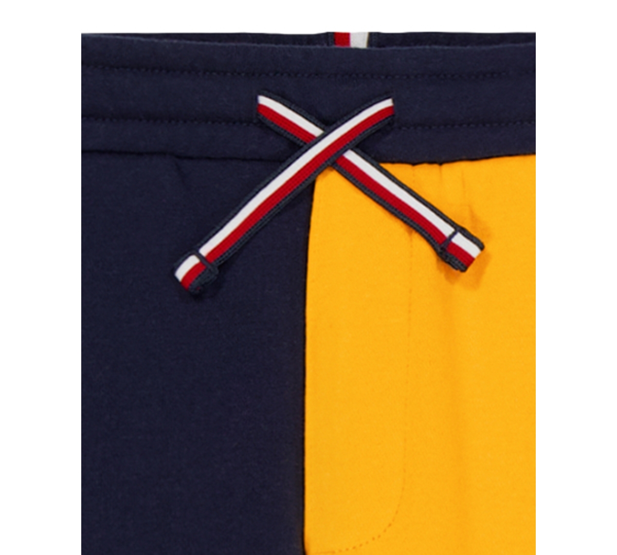 Tommy Hilfiger Toddler & Little Boys 2t-7 Color Blocked Drawcord Joggers In Orange