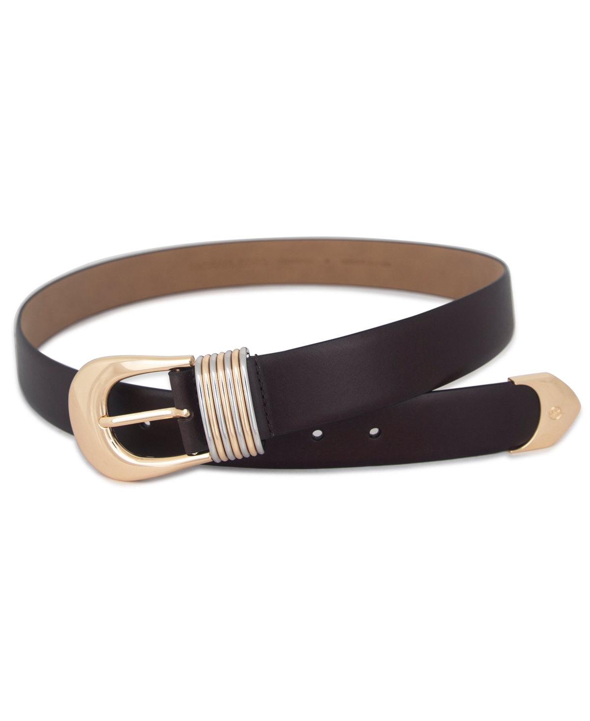 Michael Kors Women's Leather Belt In Brown