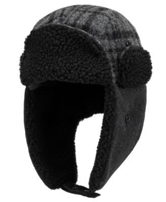 Levi's - Men's Plaid Trapper Hat