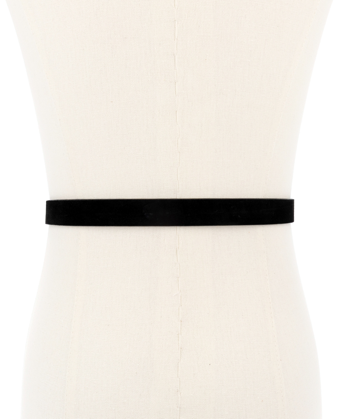 Michael Kors Silver-tone Buckle Leather Belt In Black