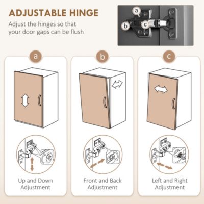 71" Buffet with Hutch, Kitchen Pantry Storage Cabinet with Drawer