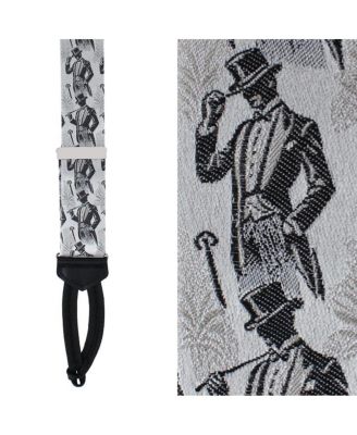 Men's Ambrose Dapper Night Silk Formal End Suspenders
