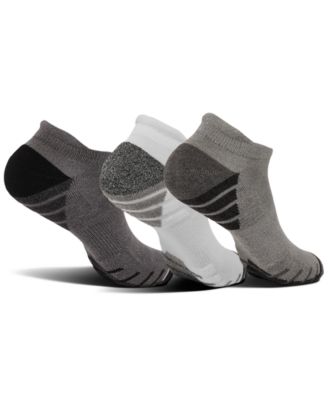 Men's 3-Pack Performance Sprinter Stripe No-Show Socks from Finish Line