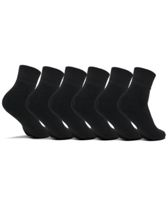 Men's 6-Pack Quarter Socks from Finish Line