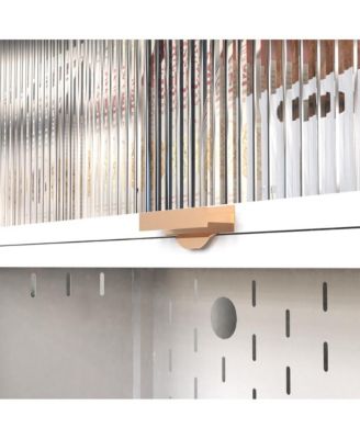 73'' Tall 6-Level Flip-Door Pegboard Metal Pantry Cabinet - Grey