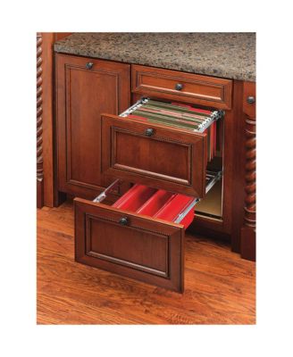 (2) 14.5&amp;quot; Tier Base Cabinet File Drawer Organizer System, RAS-FD-KIT