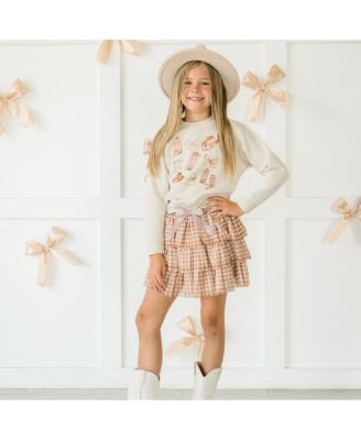 Little and Big Girls Cowgirl Cutie Sweatshirt