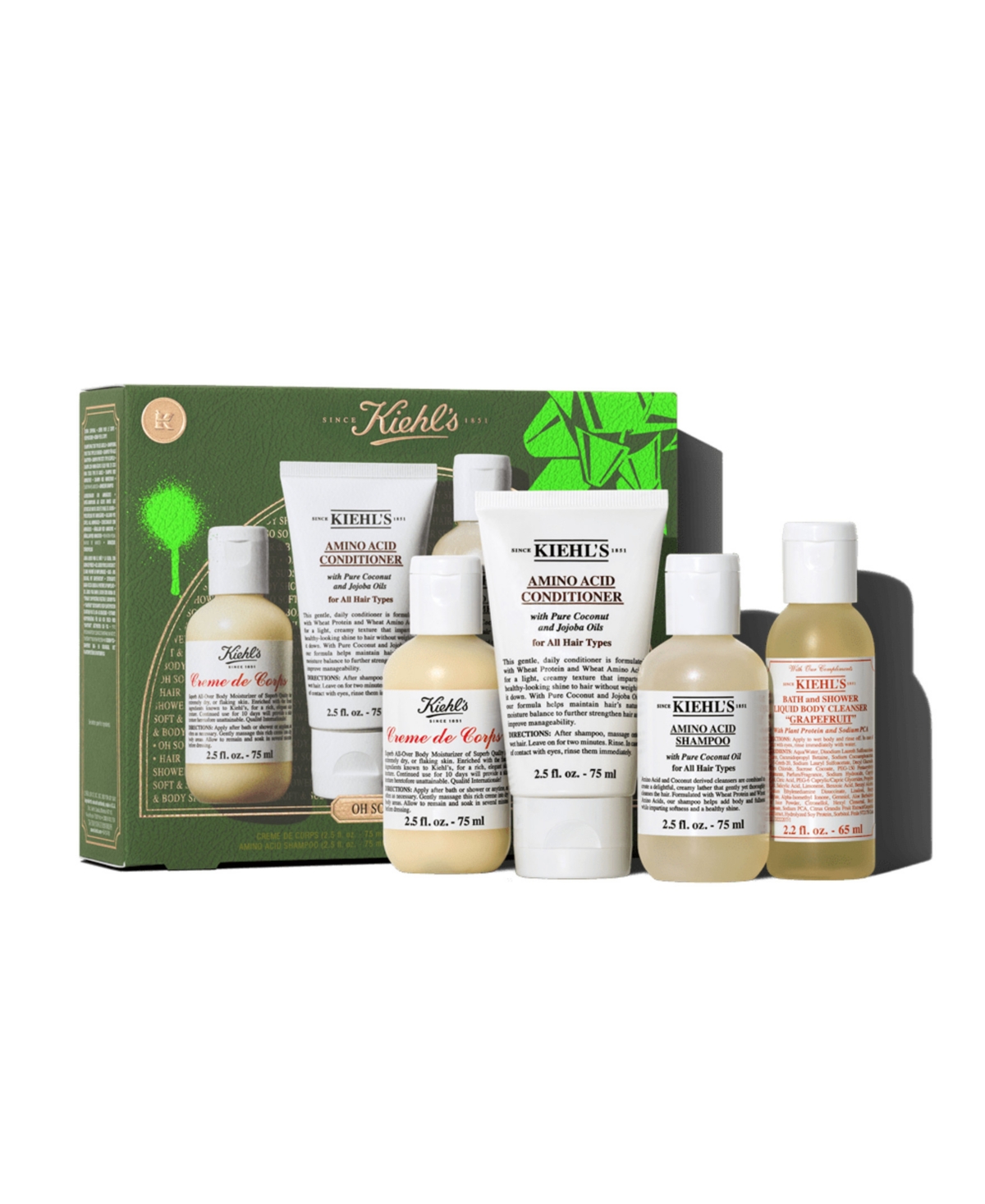 Kiehl's Since 1851 4-pc. Clean Up Your Act Gift Set In Transparent