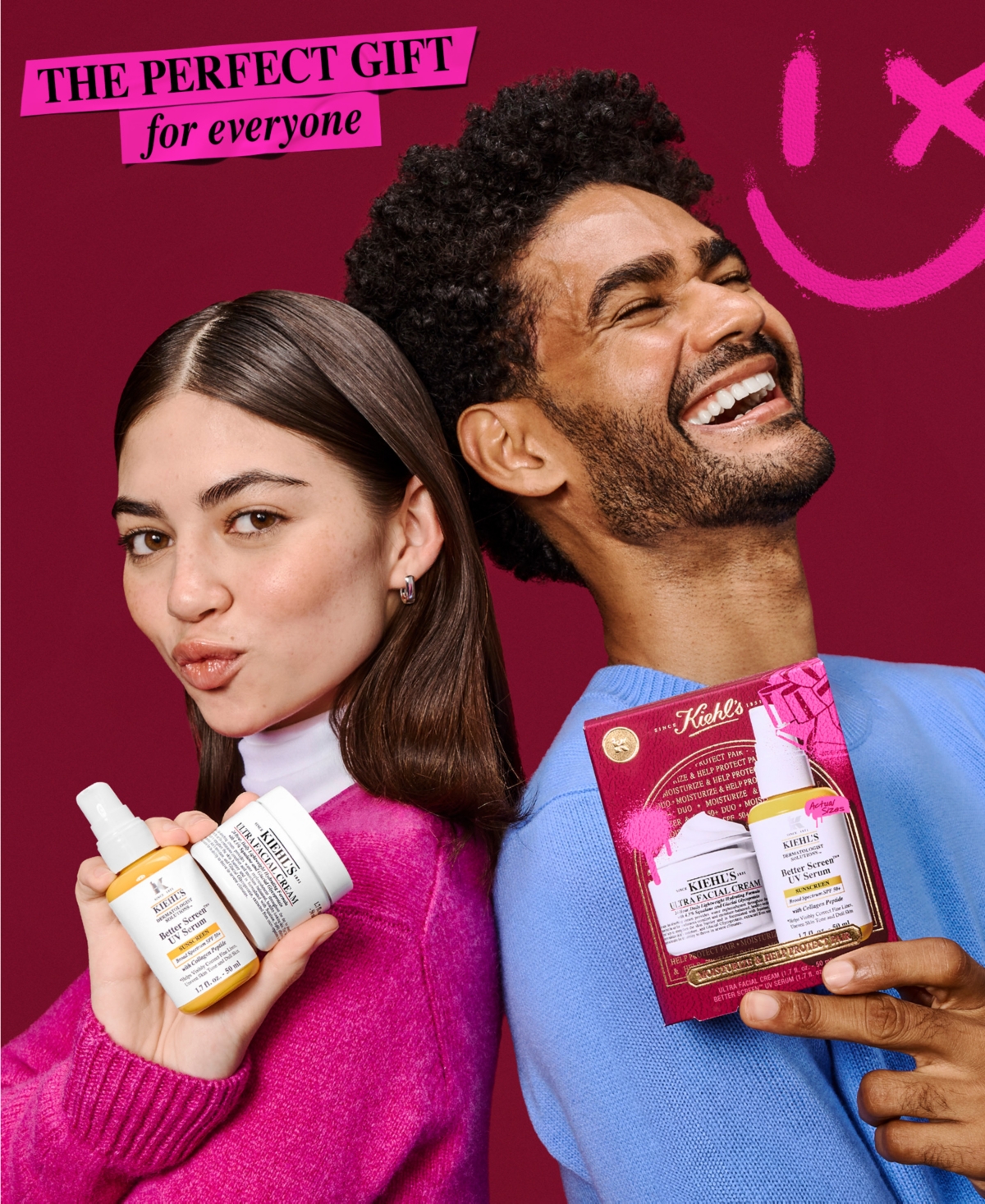 Kiehl's Since 1851 2-pc. Skin Moisture And Help Protect Gift Set In Transparent