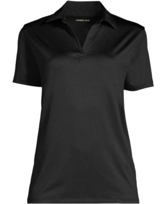 Women's Short Sleeve Rapid Dry Sport Neck Polo Shirt