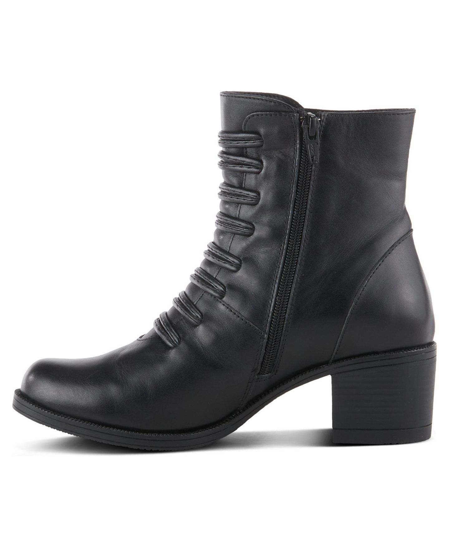 Женские ботинки Spring Step Garibaldi Booties with Leather Upper, цвет: Чёрный — фото 2