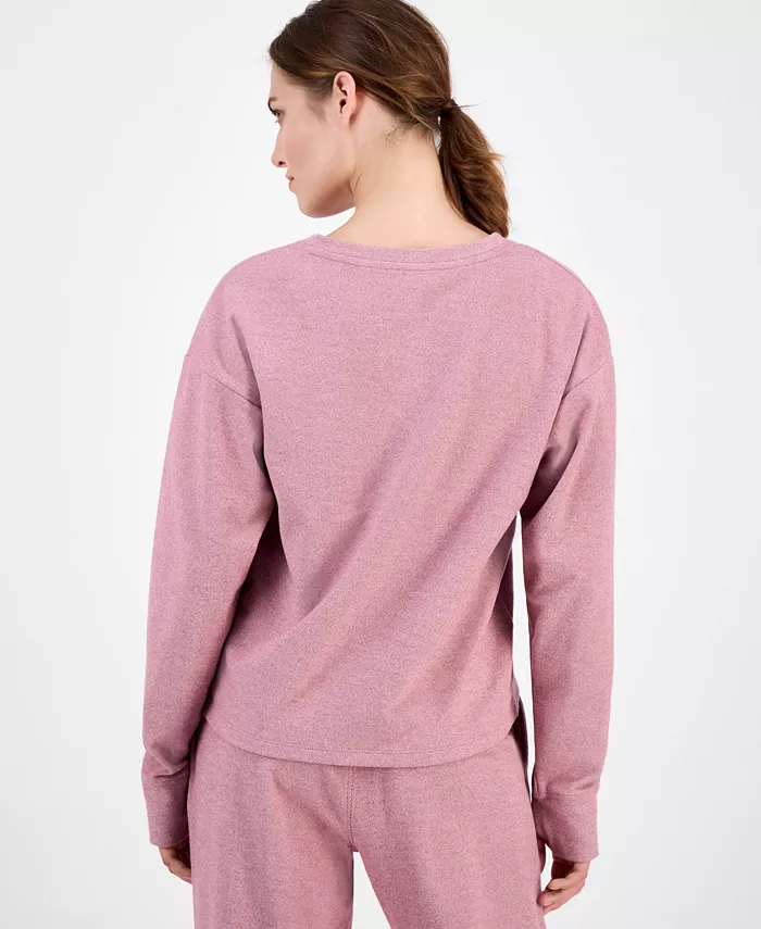 Women's Brushed Rib V-Neck Sweater - thumbnail 3