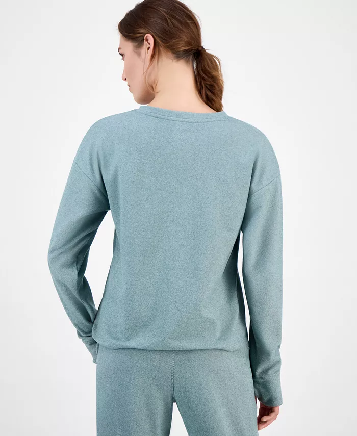 Women's Brushed Rib V-Neck Sweater - thumbnail 6